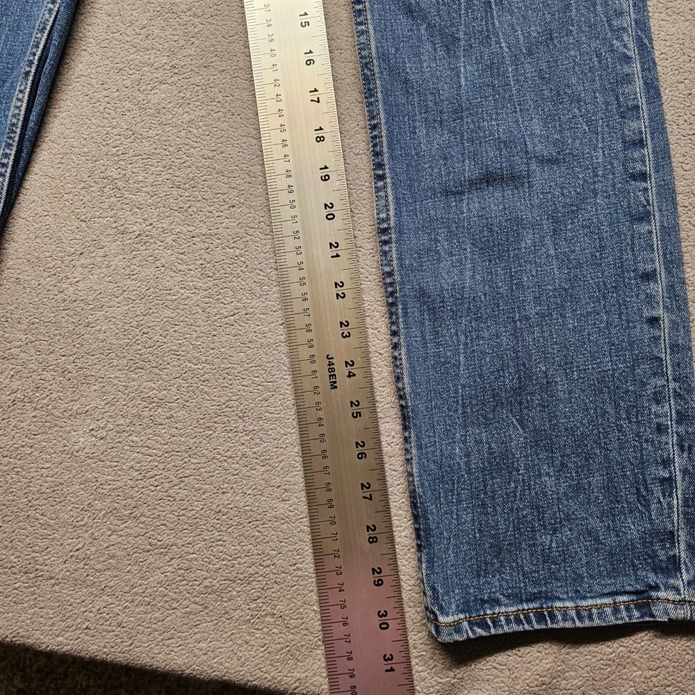 Abercrombie & Fitch Jeans Womens 29/8 The Slim Straight Blue Ultra High Rise EUC